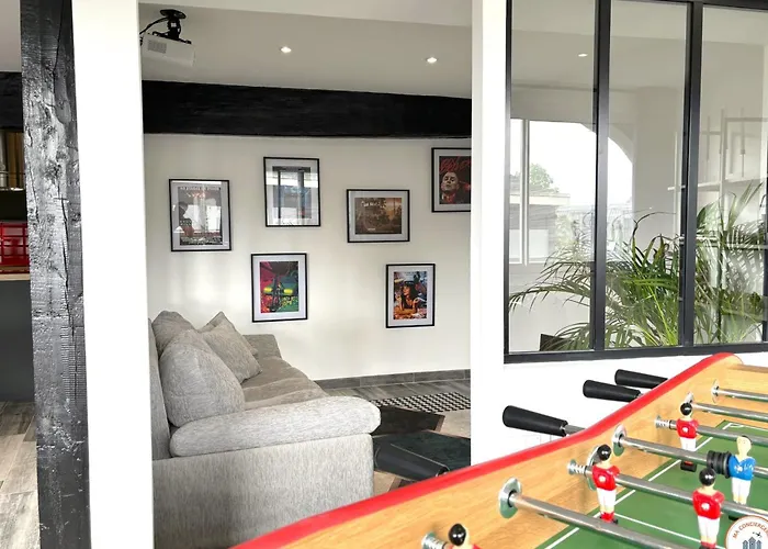 Apartment L'olympe - Babyfoot - Cinema - Parking Rouen